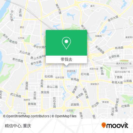 精信中心地图