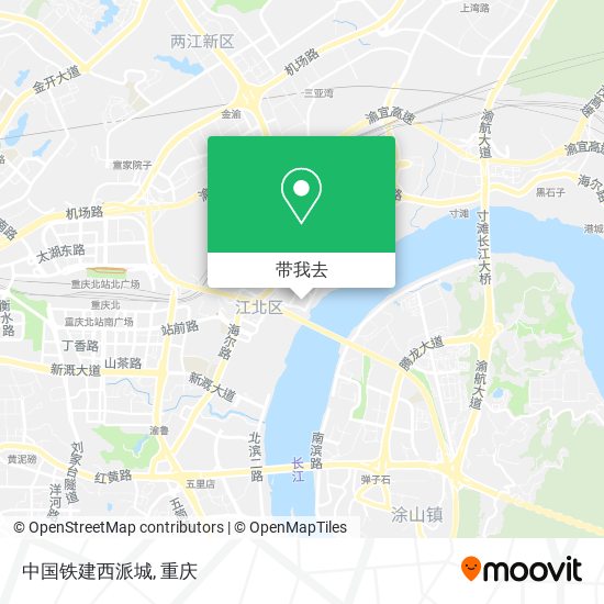中国铁建西派城地图