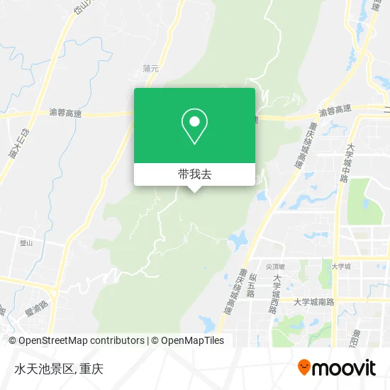 水天池景区地图