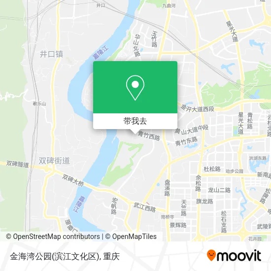 金海湾公园(滨江文化区)地图