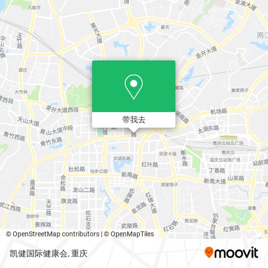 凯健国际健康会地图