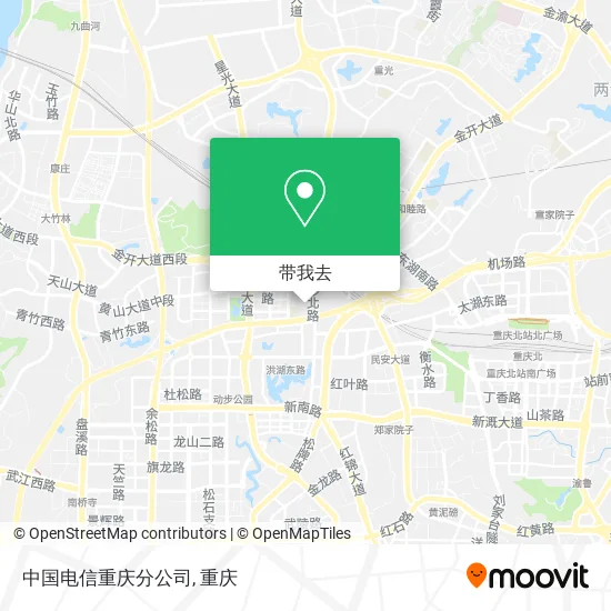 中国电信重庆分公司地图