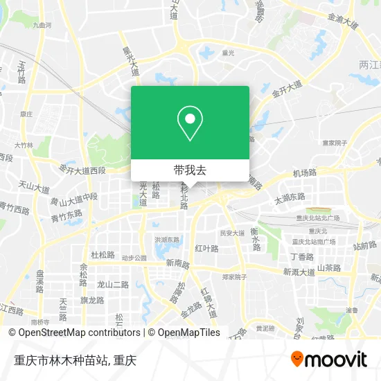 重庆市林木种苗站地图