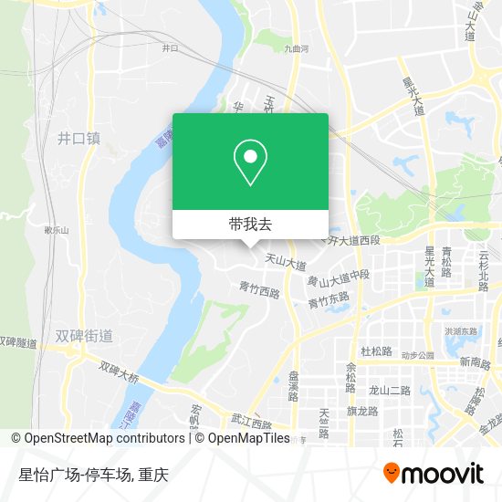 星怡广场-停车场地图