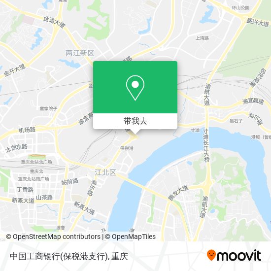 中国工商银行(保税港支行)地图