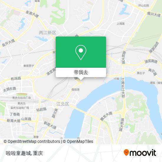 啦啦童趣城地图