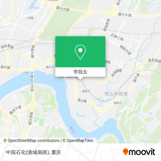 中国石化(港城南路)地图