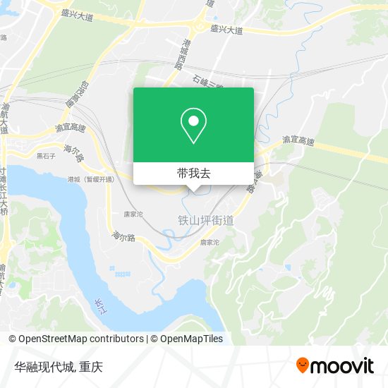 华融现代城地图