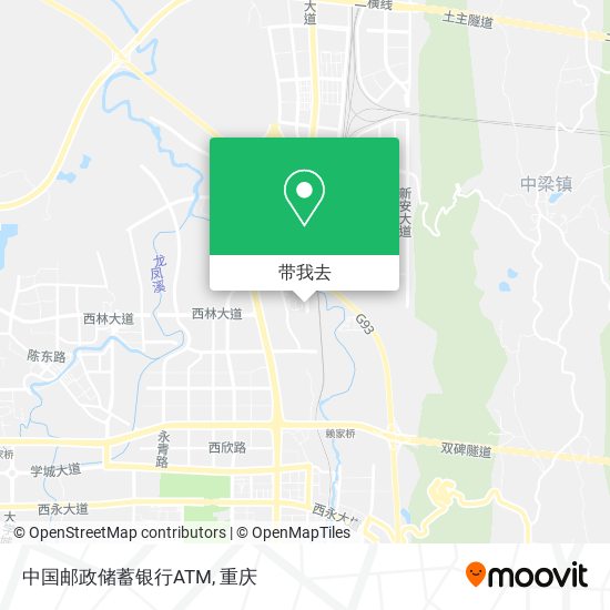 中国邮政储蓄银行ATM地图
