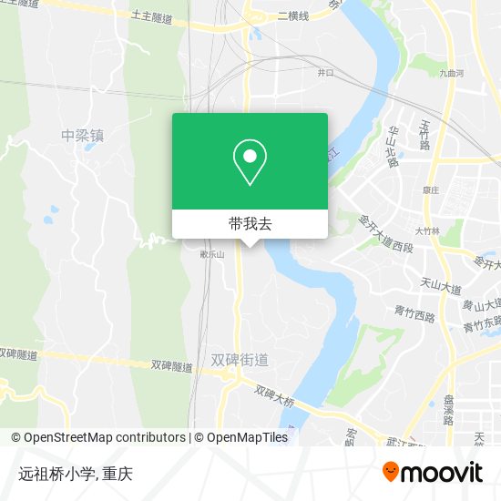 远祖桥小学地图