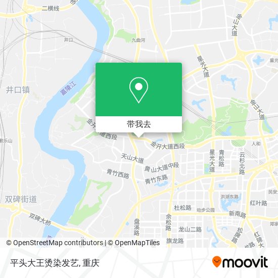 平头大王烫染发艺地图