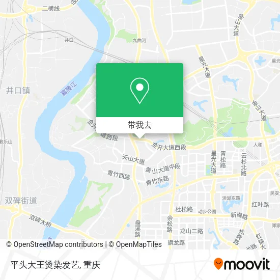 平头大王烫染发艺地图