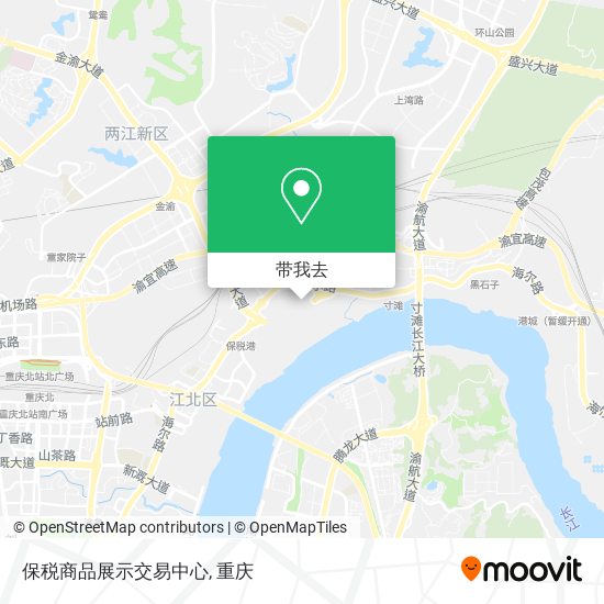 保税商品展示交易中心地图