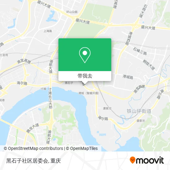 黑石子社区居委会地图