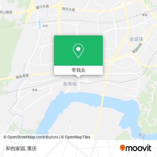 和煦家园地图