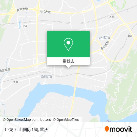 巨龙·江山国际1期地图