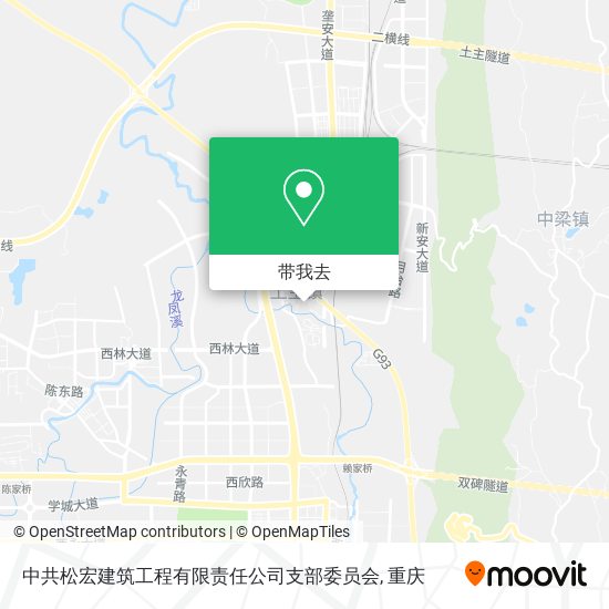 中共松宏建筑工程有限责任公司支部委员会地图