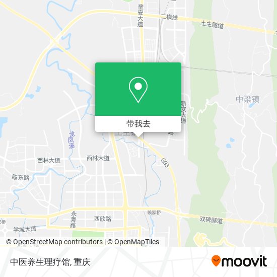 中医养生理疗馆地图