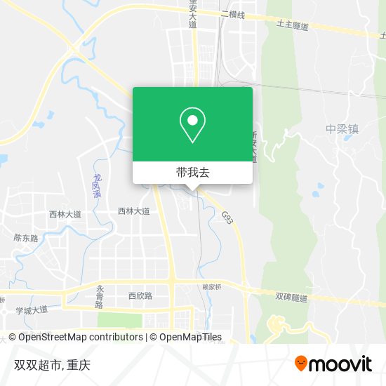 双双超市地图