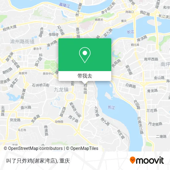 叫了只炸鸡(谢家湾店)地图