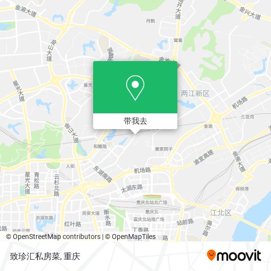致珍汇私房菜地图