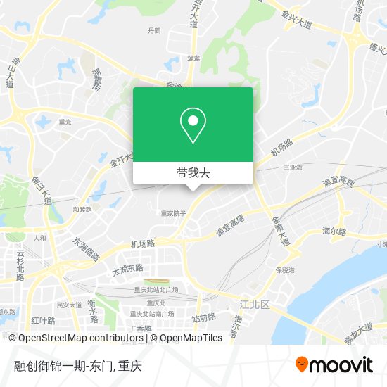 融创御锦一期-东门地图