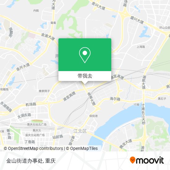 金山街道办事处地图
