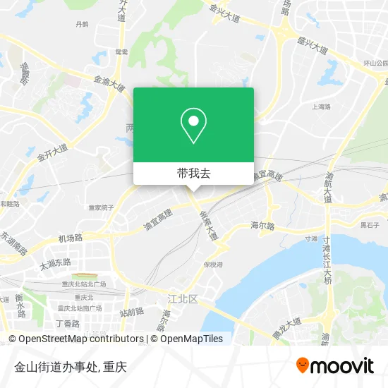 金山街道办事处地图