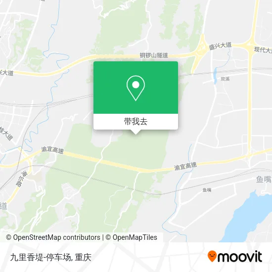 九里香堤-停车场地图