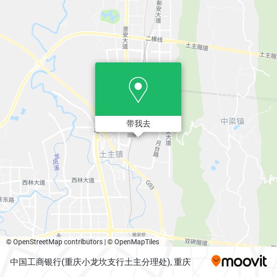 中国工商银行(重庆小龙坎支行土主分理处)地图