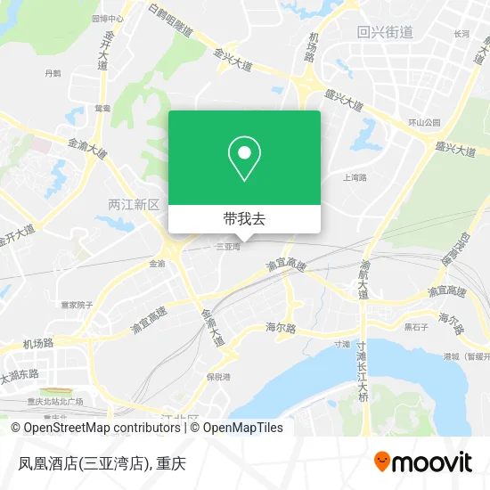 凤凰酒店(三亚湾店)地图