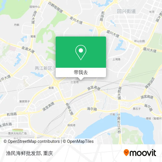 渔民海鲜批发部地图