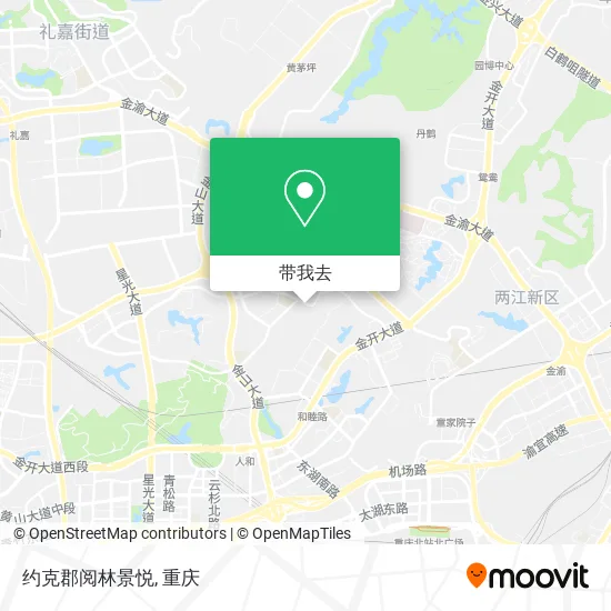 约克郡阅林景悦地图