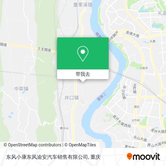 东风小康东风渝安汽车销售有限公司地图