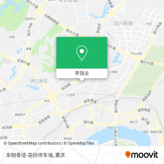 东朝香堤-花径停车场地图