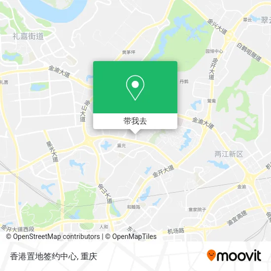 香港置地签约中心地图