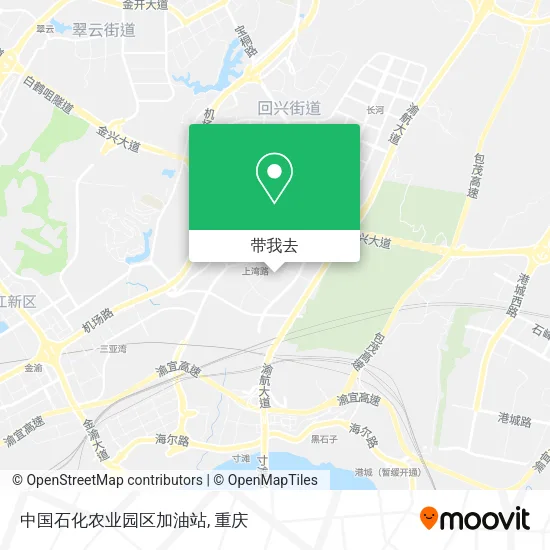 中国石化农业园区加油站地图