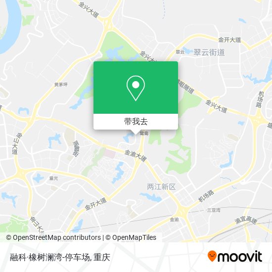 融科·橡树澜湾-停车场地图