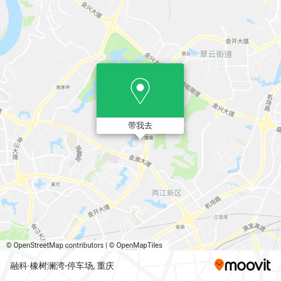 融科·橡树澜湾-停车场地图