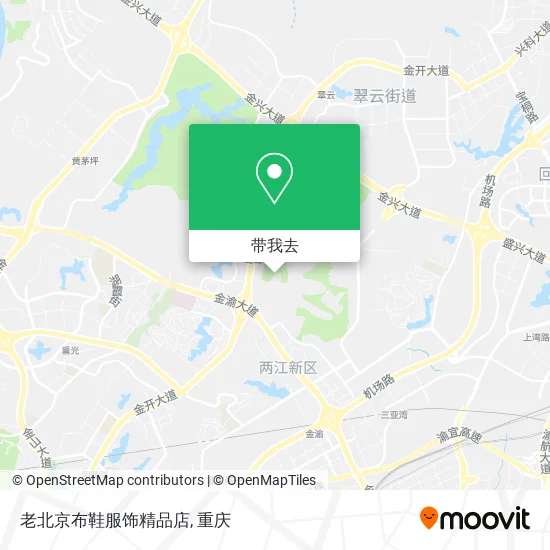 老北京布鞋服饰精品店地图