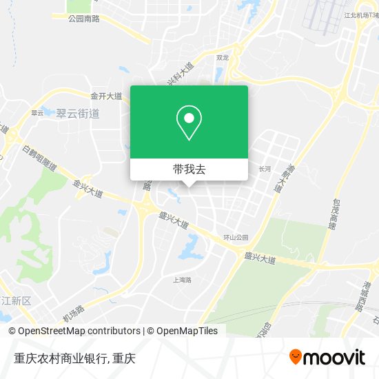 重庆农村商业银行地图