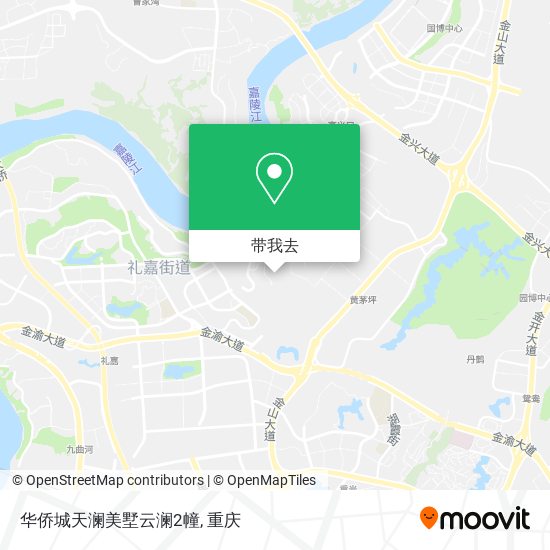 华侨城天澜美墅云澜2幢地图