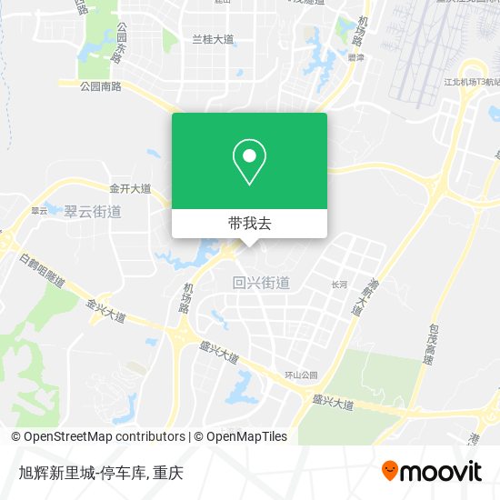 旭辉新里城-停车库地图