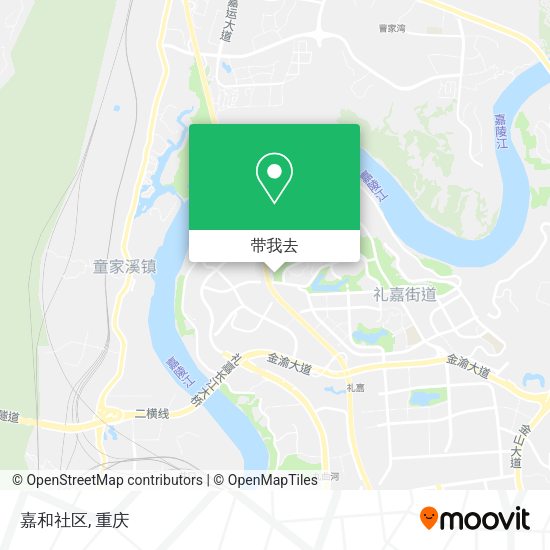 嘉和社区地图
