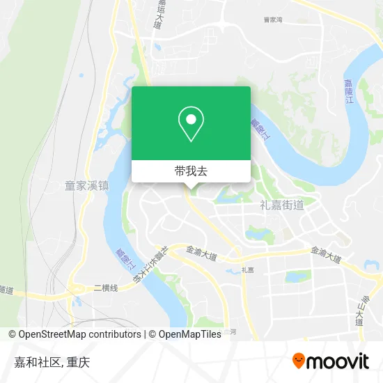 嘉和社区地图