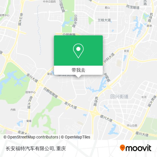长安福特汽车有限公司地图