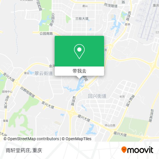 雨轩堂药庄地图