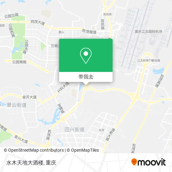 水木天地大酒楼地图