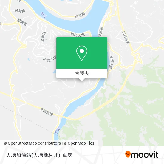 大塘加油站(大塘新村北)地图
