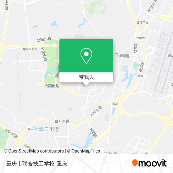 重庆市联合技工学校地图